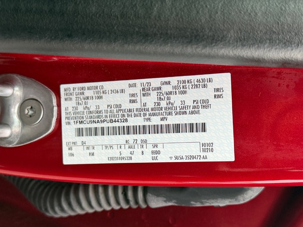 2023 Ford Escape ST-Line Select