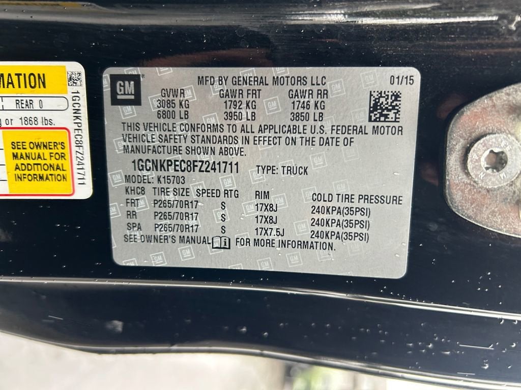 2015 Chevrolet Silverado 1500 LS