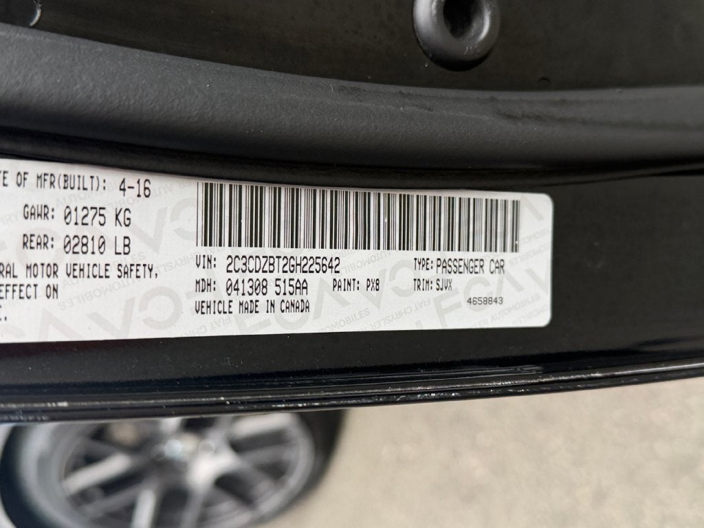 2016 Dodge Challenger R/T Plus Shaker