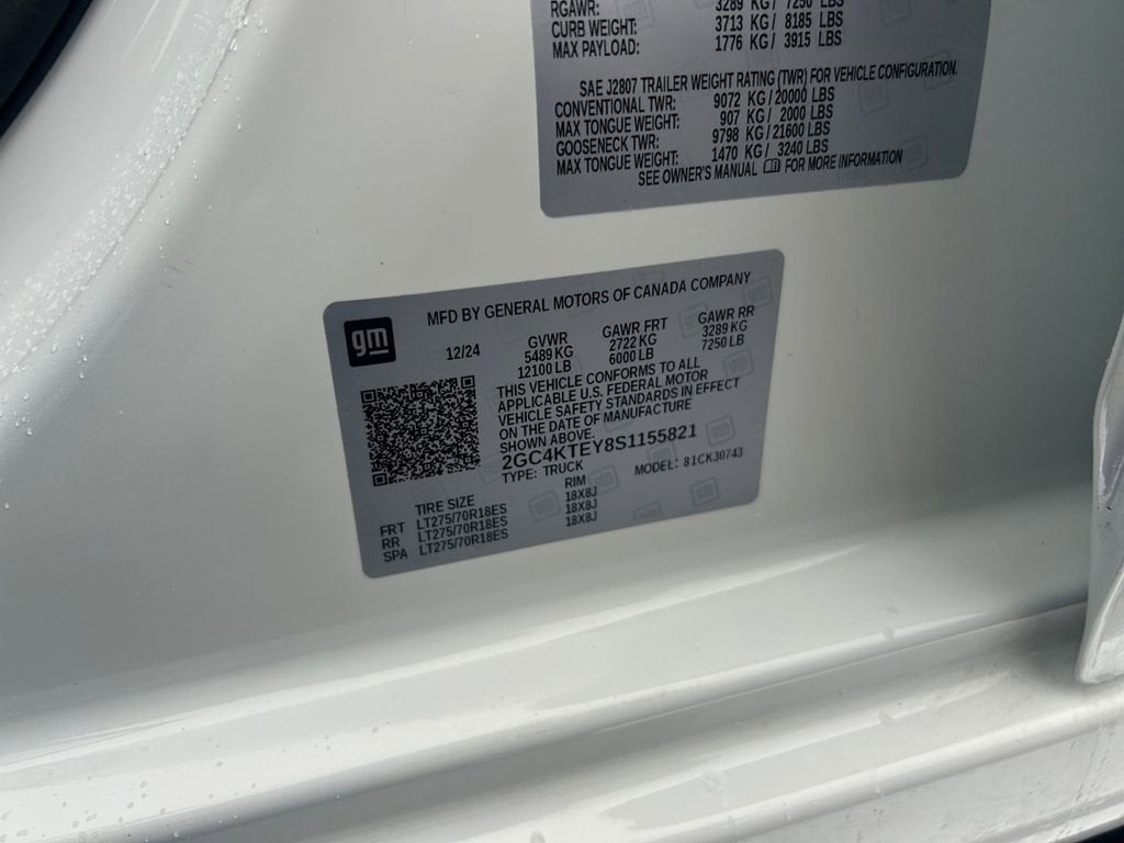 2025 Chevrolet Silverado 3500 HD LT