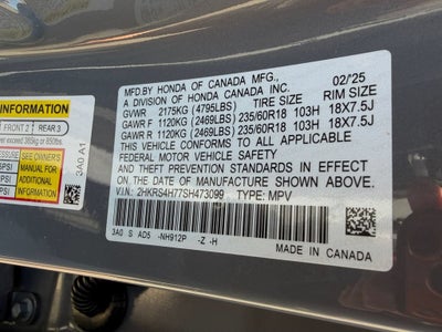 2025 Honda CR-V EX-L AWD
