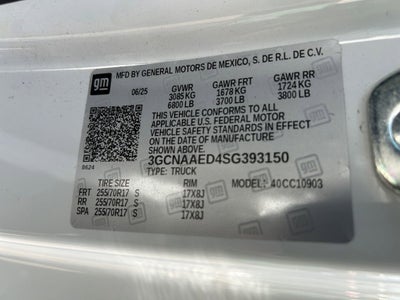 2025 Chevrolet Silverado 1500 WT