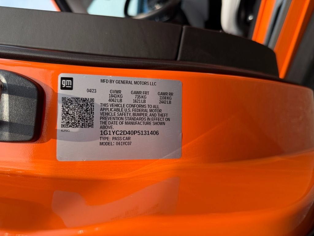 2023 Chevrolet Corvette Stingray 3LT