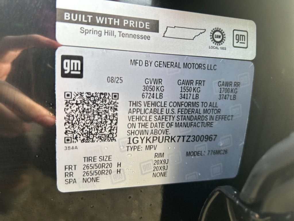 2026 Cadillac LYRIQ Sport