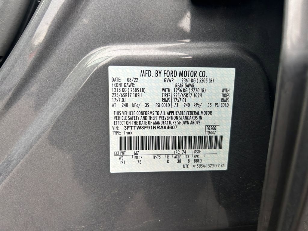 2022 Ford Maverick XL