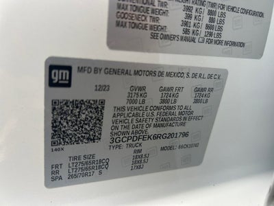 2024 Chevrolet Silverado 1500 LT Trail Boss