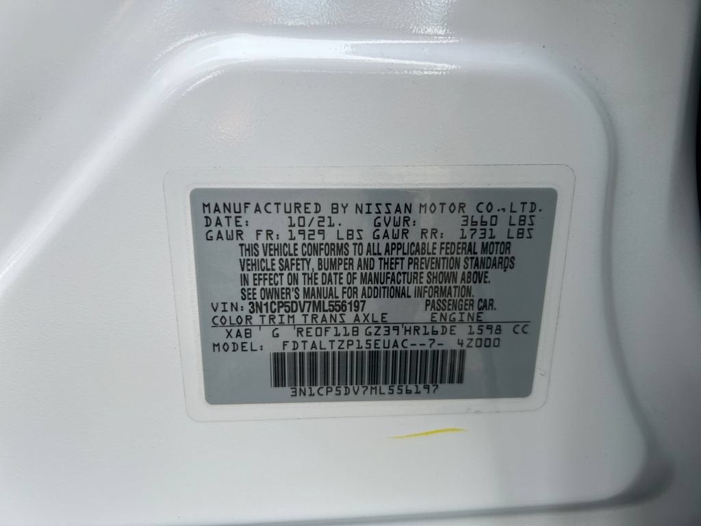 2021 Nissan Kicks SR Xtronic CVT