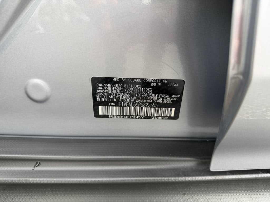 2023 Subaru WRX Limited