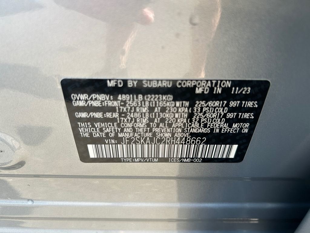 2024 Subaru Forester Wilderness