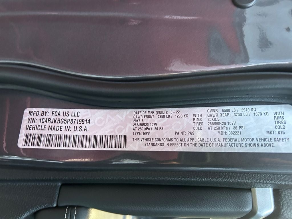 2023 Jeep Grand Cherokee L Limited