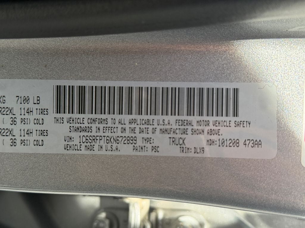 2019 RAM 1500 Limited