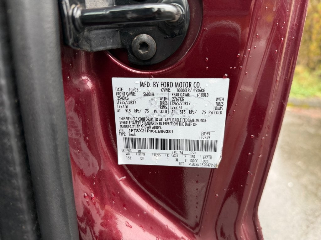 2006 Ford F-250SD XLT