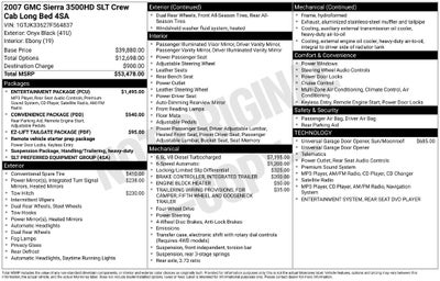 2007 GMC Sierra 3500HD SLT DRW