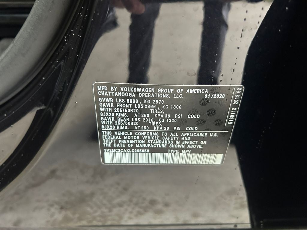 2020 Volkswagen Atlas Cross Sport 2.0T SEL 4Motion