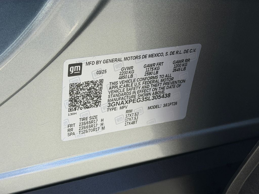 2025 Chevrolet Equinox LT