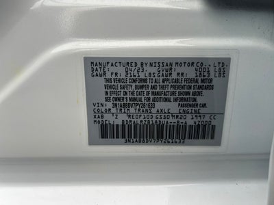 2023 Nissan Sentra SR