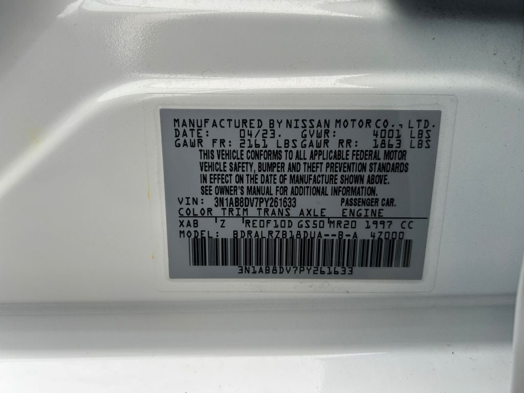 2023 Nissan Sentra SR