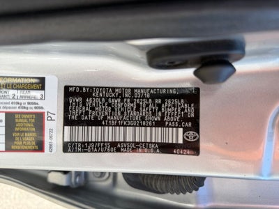 2016 Toyota Camry SE
