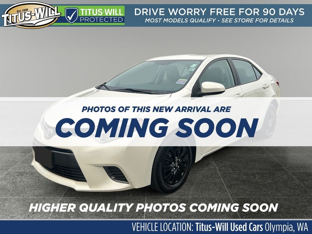 2016 Toyota Corolla LE ECO