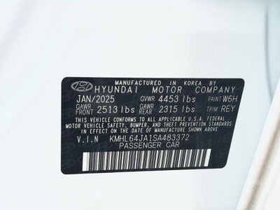 2025 Hyundai Sonata SEL