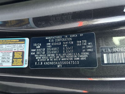 2025 Kia Carnival Hybrid LXS