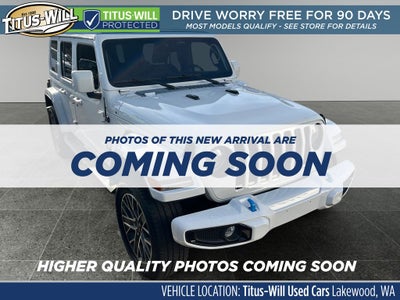 2022 Jeep Wrangler Unlimited Sahara High Altitude 4xe