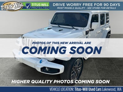 2022 Jeep Wrangler Unlimited Sahara High Altitude 4xe