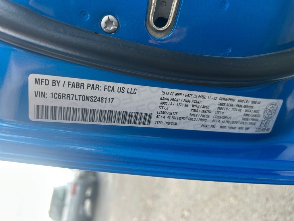 2022 RAM 1500 Classic SLT