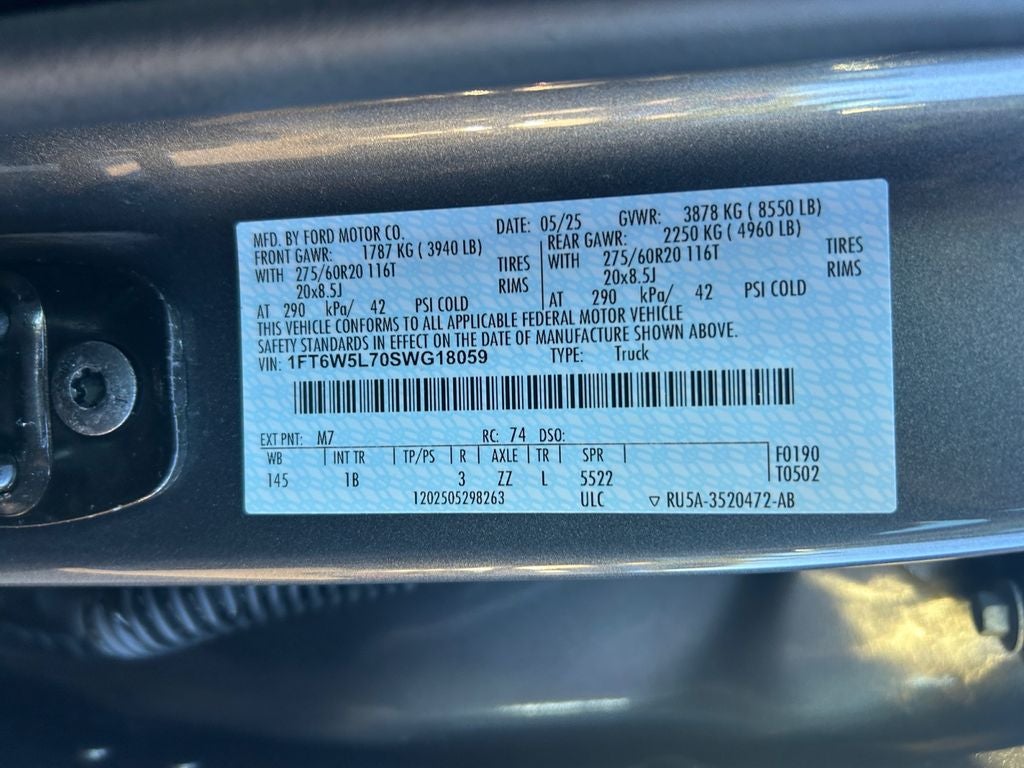 2025 Ford F-150 Lightning Lariat Lifted