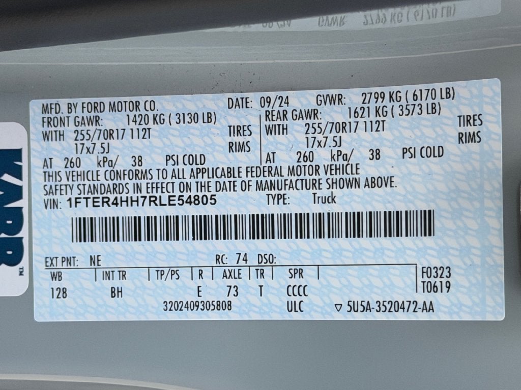2024 Ford Ranger XLT