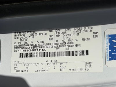 2017 Ford F-150 XL