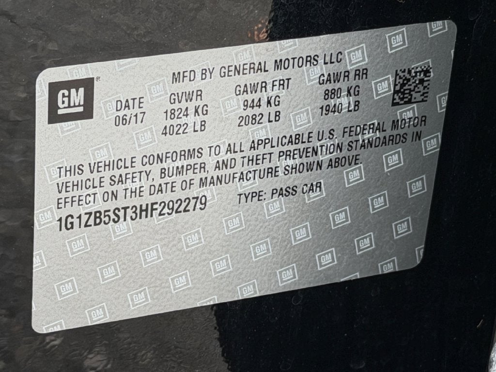 2017 Chevrolet Malibu LS 1LS