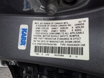 2019 Honda Civic LX