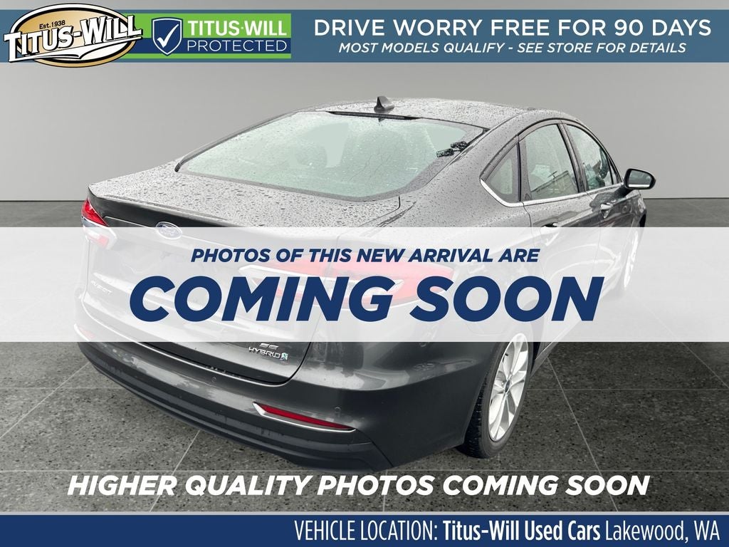 2019 Ford Fusion Hybrid SE