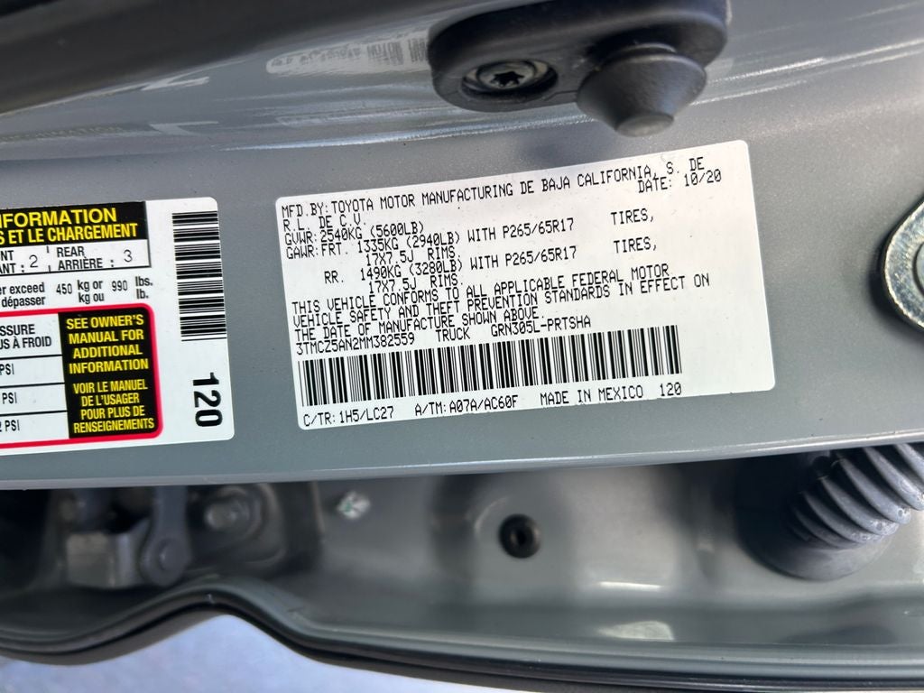 2021 Toyota Tacoma TRD Sport V6