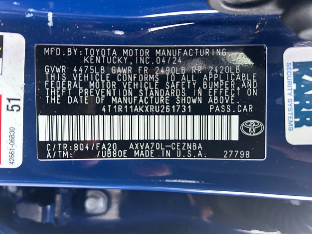 2024 Toyota Camry LE