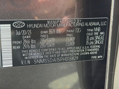 2023 Hyundai Santa Fe Hybrid Limited