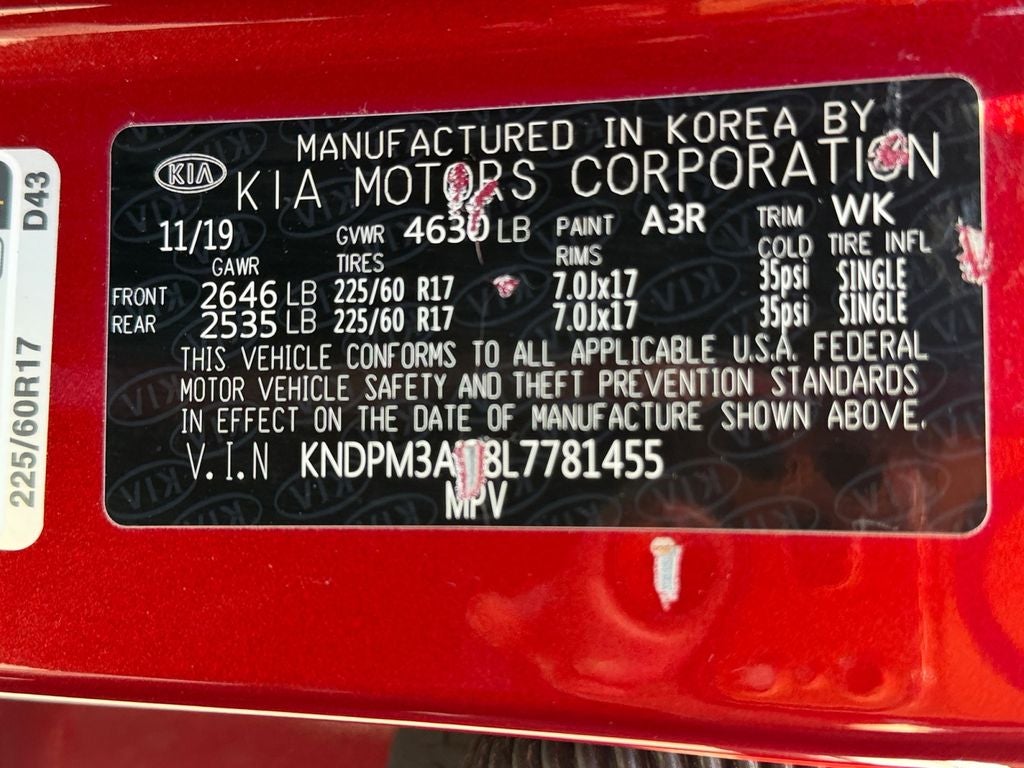 2020 Kia Sportage LX