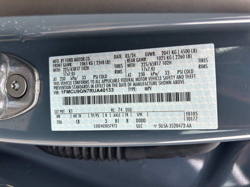 2024 Ford Escape Active