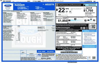 2020 Ford Ranger XL
