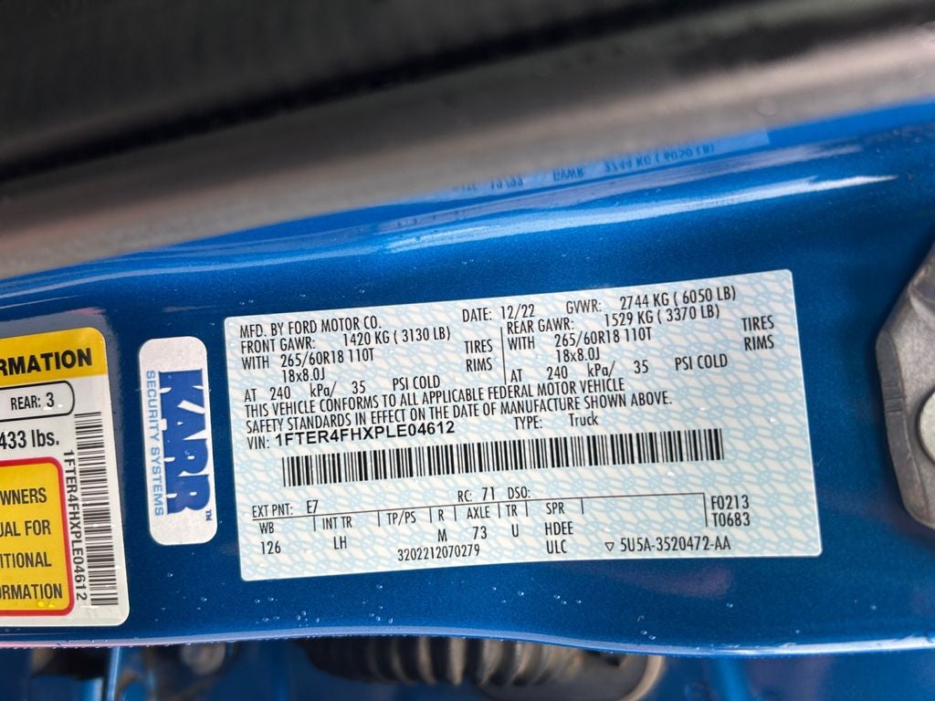 2023 Ford Ranger XLT