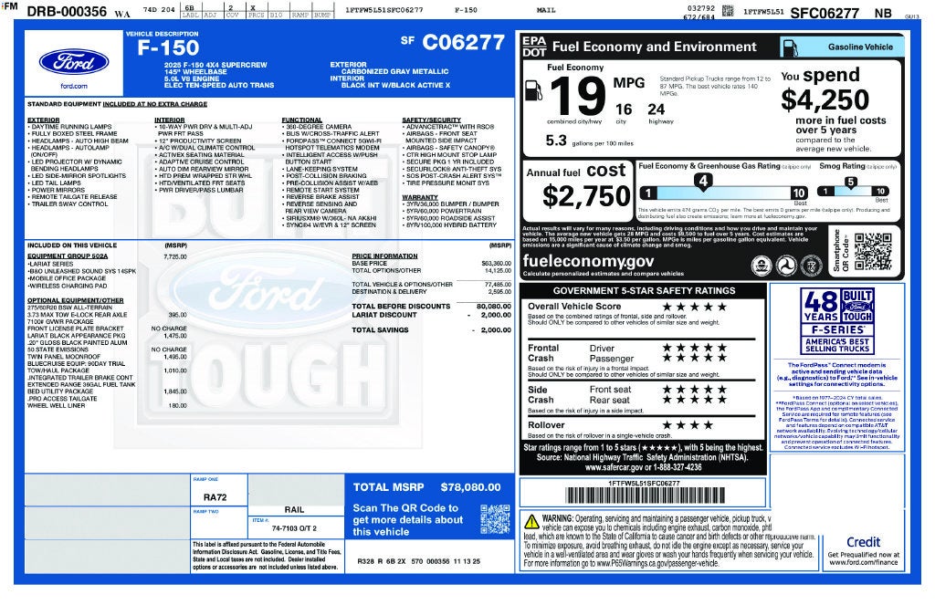 2025 Ford F-150 ROUSH LARIAT