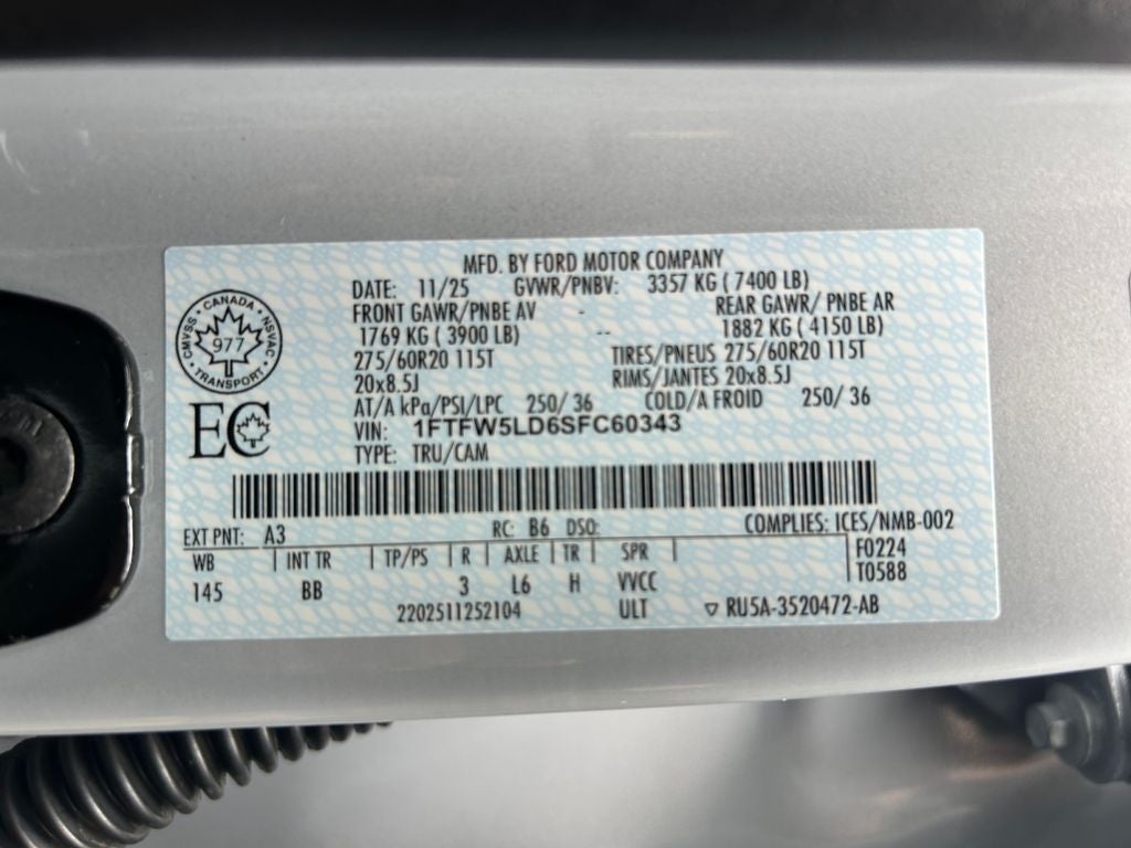 2025 Ford F-150 Lariat Hybrid