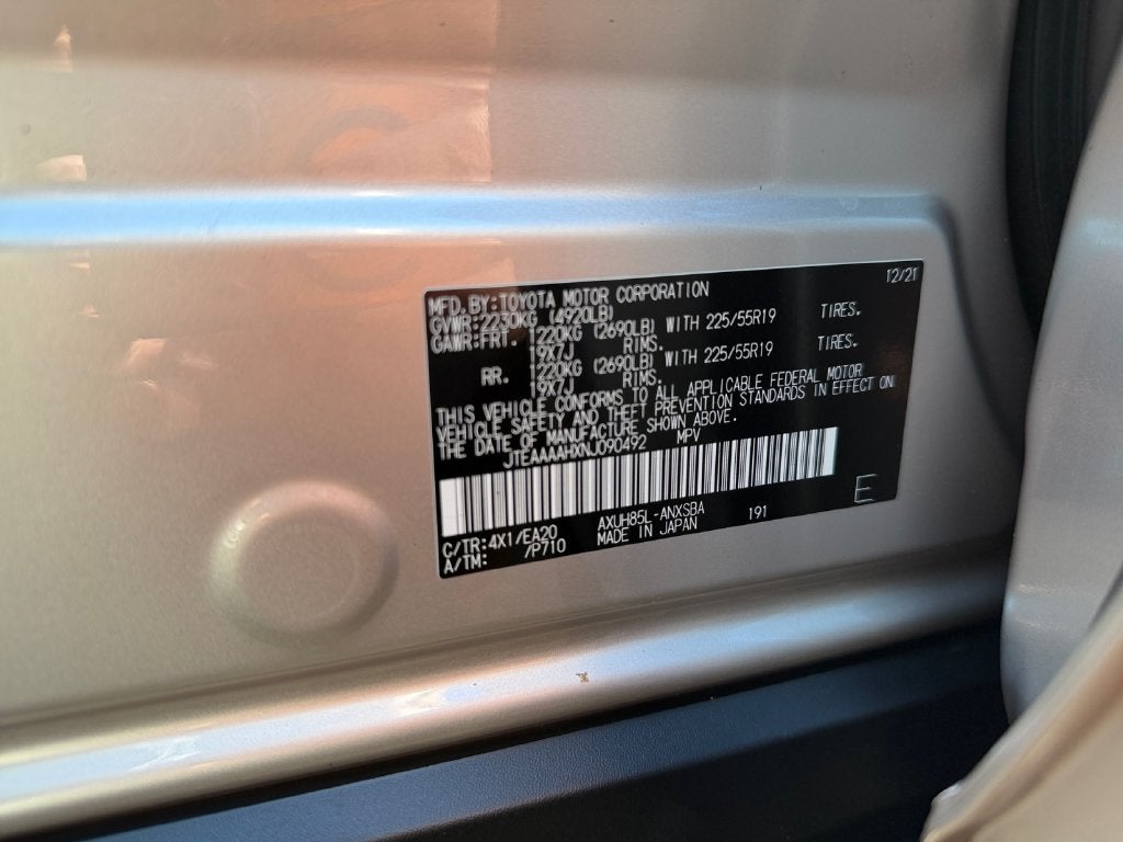 2022 Toyota Venza Limited