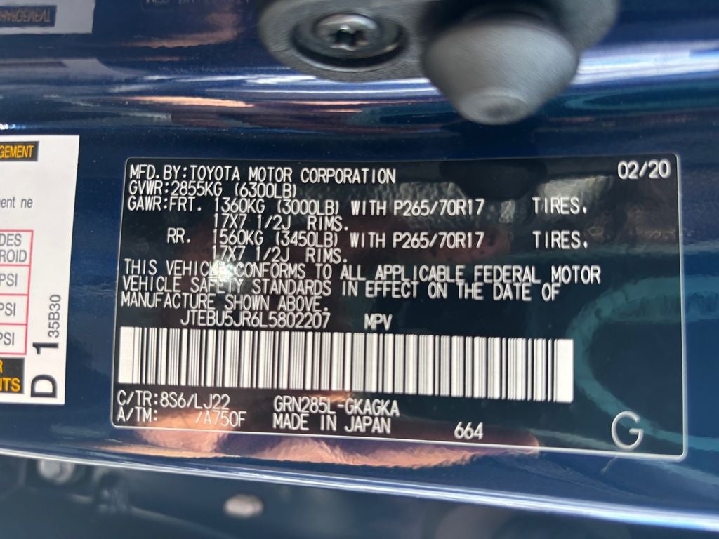 2020 Toyota 4Runner Venture