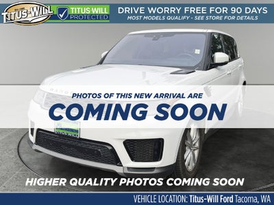 2018 Land Rover Range Rover Sport SE