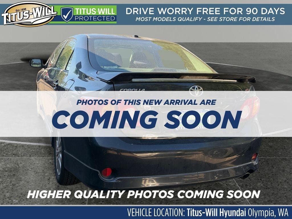 2009 Toyota Corolla S