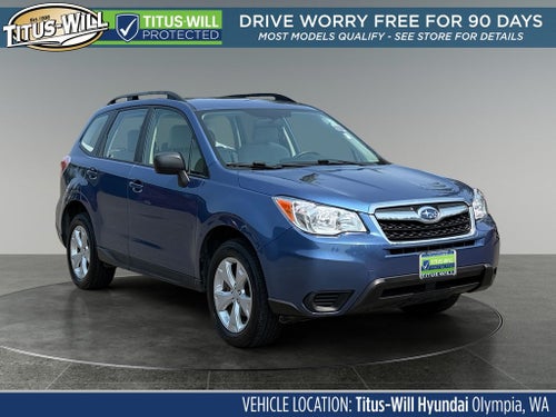 2016 Subaru Forester 2.5i