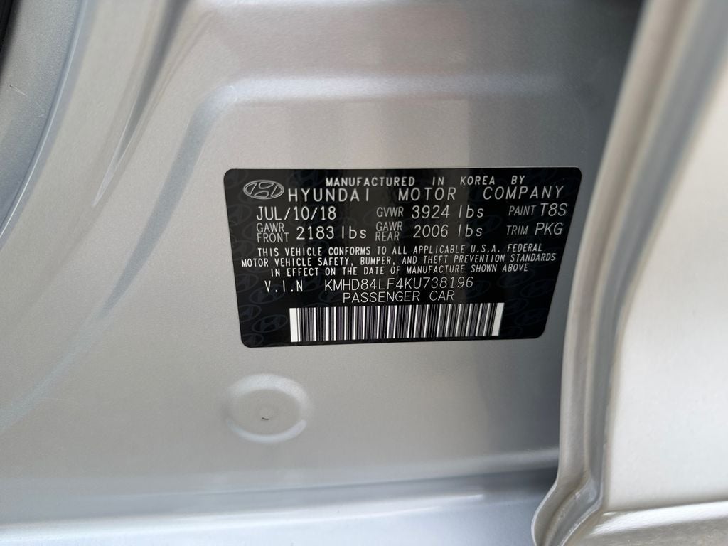 2019 Hyundai Elantra Limited