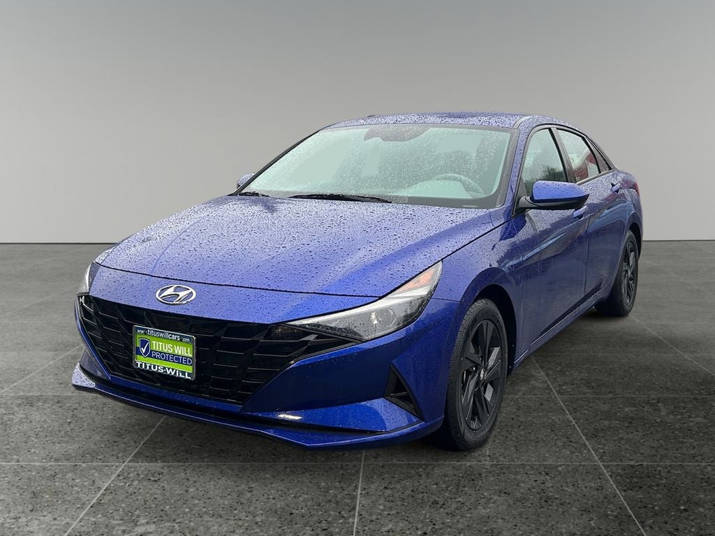 2023 Hyundai Elantra Hybrid Blue